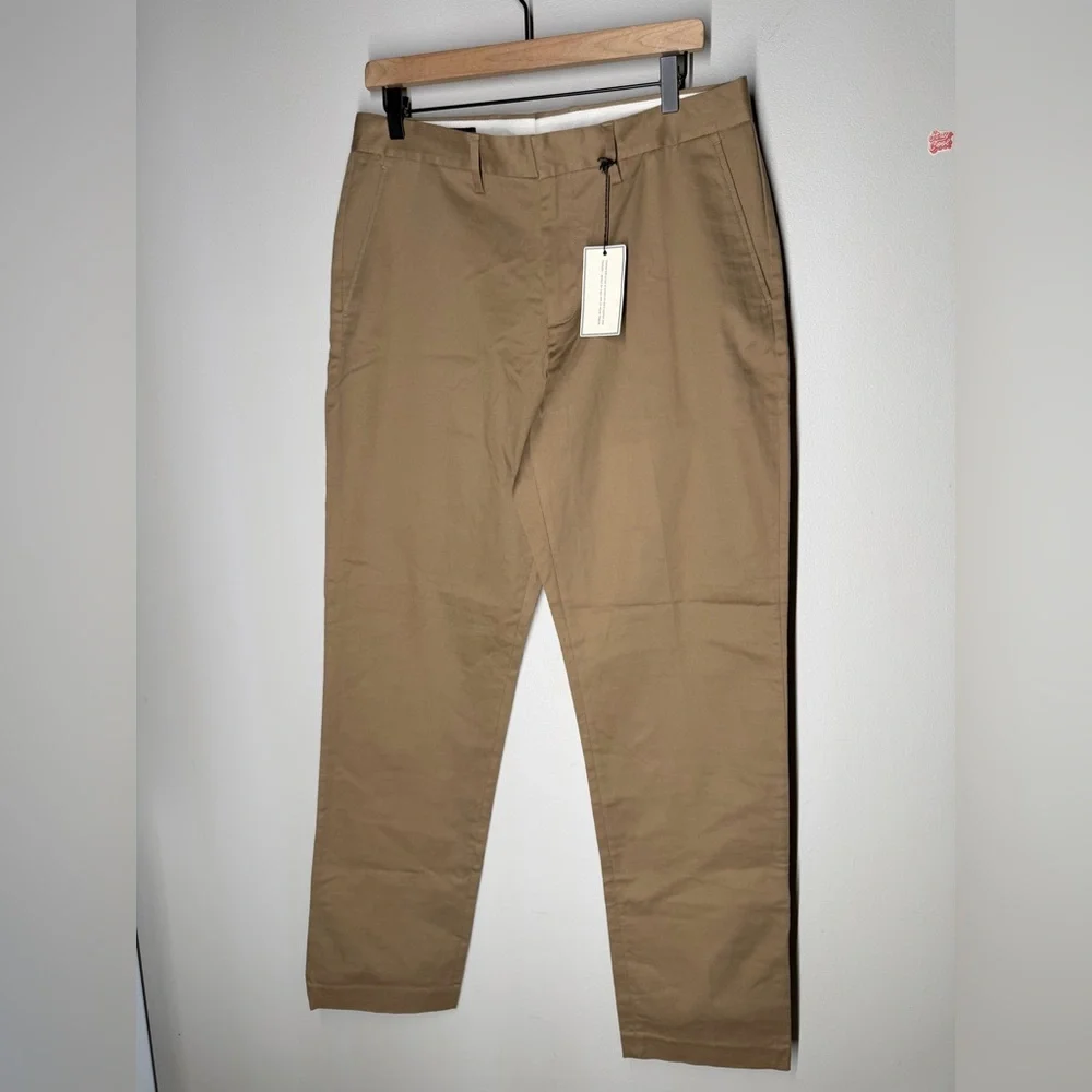 J by J.Crew Flex Tapered Khaki Pants Tailored Office Business Casual Performance